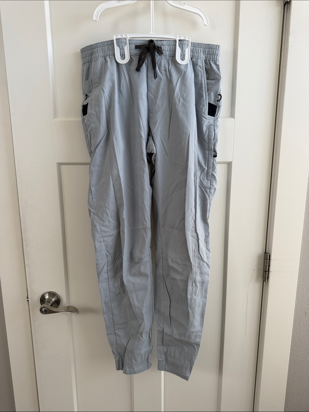 686 Everywhere Men's Chino Jogger Pants with Drawstring - Light Blue